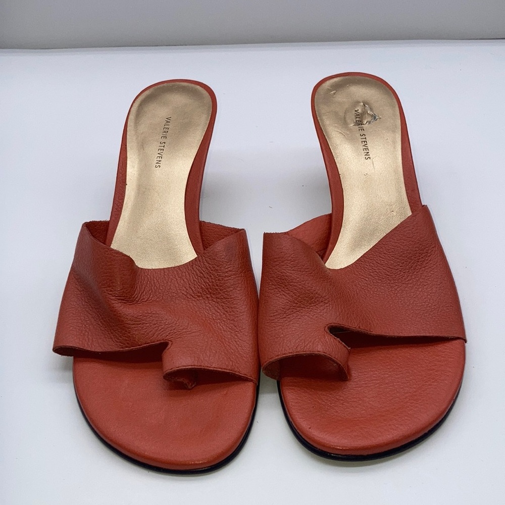 Valerie Stevens Coral Mules